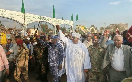 ممثل والي الجزيرة يشارك في ختام إحتفالات المولد النبوي الشريف بمدني