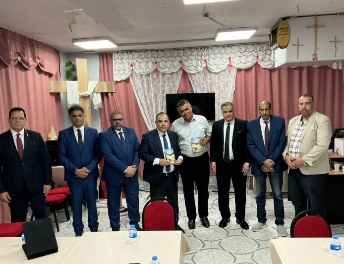 وفد رسالة السلام يزور كنيسة الخلاص الإنجيلية في إسطنبول : لا مكان للكراهية بين البشر | صور