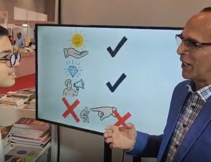 " رسالة السلام " تنفرد ببث 104 فيديو باللغة التركية في جناحها بمعرض إسطنبول للكتاب