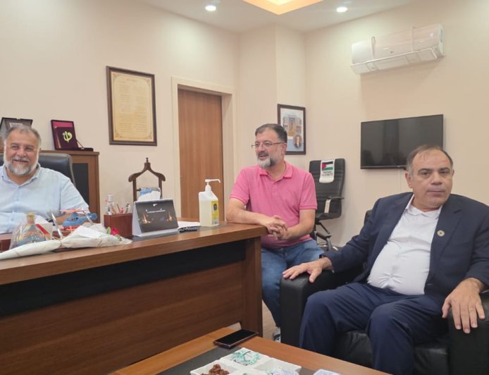 عميد كلية الشريعة بجامعة نجم الدين أربكان بمدينة قونية التركية  يستقبل وفد رسالة السلام العالمية
