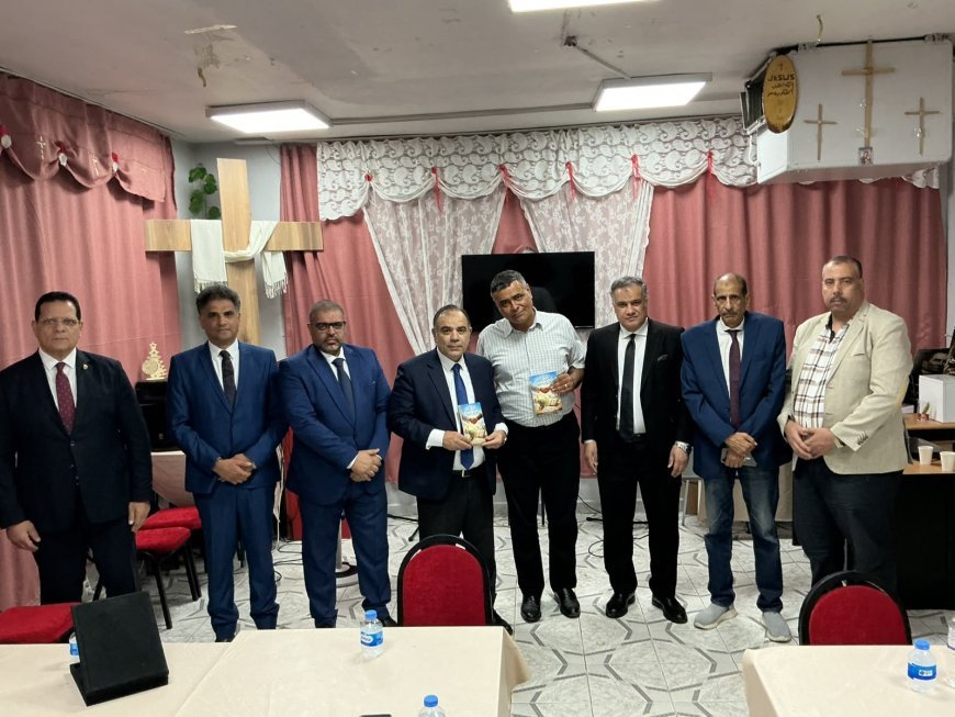 وفد رسالة السلام يزور كنيسة الخلاص الإنجيلية في إسطنبول : لا مكان للكراهية بين البشر | صور
