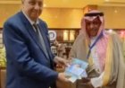 مؤسسة رسالة السلام العالمية تهدي المستشار القانوني السعودي سعيد الهاجري عدداً من مؤلفات المفكر العربي علي الشرفاء