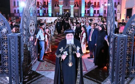 البابا تواضروس الثاني يشهد  الإحتفال بمرور 17 قرناً على إكتشاف خشبة الصليب