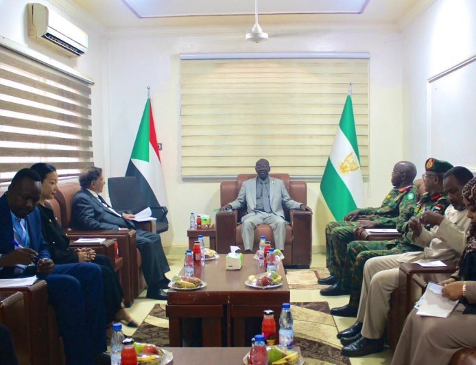 وزير الدفاع يلتقي وفد الخبير الدولي المعني بحقوق الإنسان في السودان