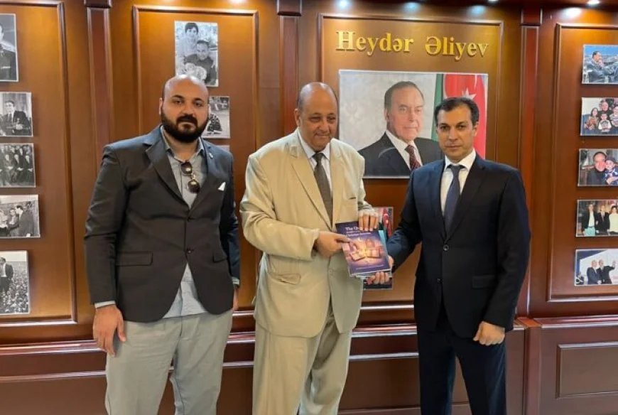 وفد من مؤسسة رسالة السلام العالمية يلتقى مع نائب رئيس البعثة ومستشار سفارة أذربيجان بالقاهرة