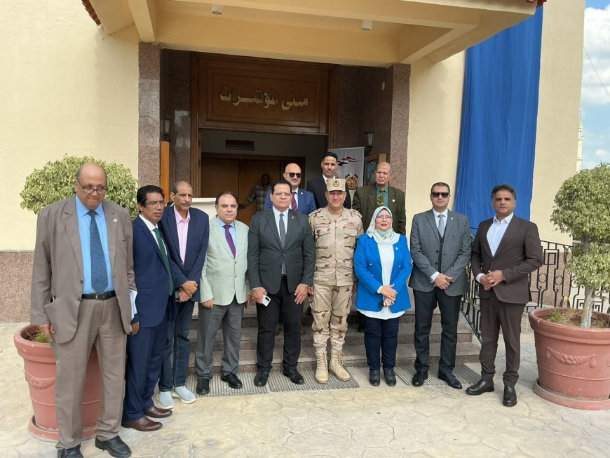 في احتفالية وطنية بمحافظة البحيرة وفاء أبو السعود تقود احتفالية انتصارات أكتوبر بحضور قيادات مؤسسة القادة ووفد رفيع من مؤسسة رسالة السلام العالمية